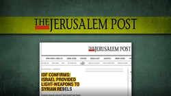 Israel kiểm duyệt báo chí liên quan đến chiến trường Syria. Ảnh minh họa video South Front.