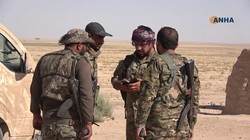 Lực lượng Dân chủ Syria được Mỹ hậu thuẫn trên chiến trường Deir Ezzor. Ảnh minh họa Masdar News.