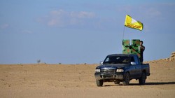 Chiến binh người Kurd trên vùng lãnh thổ Afrin, Aleppo