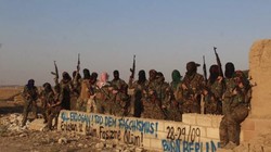 Lực lượng chiến binh du kích YPG ở Afrin. Ảnh minh họa tài khoản mạng xã hội Hilâl Kaplan