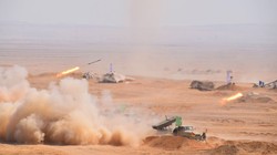Lực lượng pháo phản lực Ai Cập diễn tập chiến đấu. Ảnh minh họa: Mahmoud Gamal.