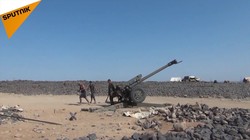 Pháo binh quân đội Syria tập kích hỏa lực vào Al-Safa. Ảnh minh họa: Sputnik.