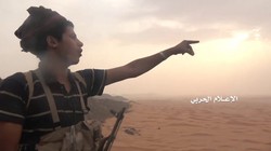 Chiến binh kháng chiến Houthi trên chiến trường Yemen. Ảnh minh họa Masdar News