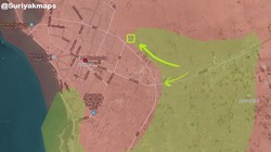 Các mũi tiến công của Ả rập Xê-út vào thành phố cảng al-Hudaydah của Yemen. Ảnh: South Front.