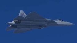 Máy bay tiêm kích tàng hình Su-57 ở Syria. Ảnh minh họa Defence - blog.