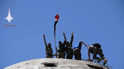 Binh sĩ quân đội Syria trên chiến trường Idlib, Hama, Aleppo. Ảnh minh họa: Masdar News.