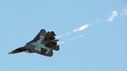 Máy bay siêu tiêm kích tàng hình Su-57. Ảnh minh họa Russian Gazeta