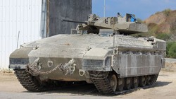 Xe Bộ binh chiến đấu Israel Namer thế hệ mới. Ảnh minh họa video Bộ quốc phòng Israel