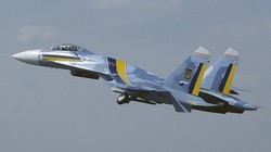 Máy bay tiêm kích đa nhiệm Su-27 của Ukraine.