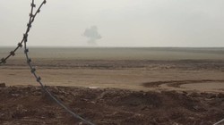 Không quân Mỹ không kích trên chiến trường thị trấn Hajin, Deir Ezzor. Ảnh minh họa: South Front.