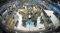 Nhà máy lắp ráp máy bay F-22 Raptor của tập đoàn Lockheed Martin.