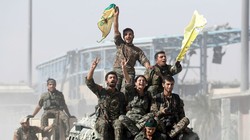 Các dân quân người Kurd trên chiến trường Deir Ezzor. Ảnh minh họa: Masdar News.