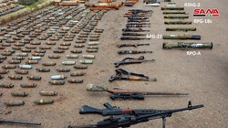 Quân đội Syria thu giữ vũ khí trang bị trên địa phận Hama. Ảnh minh họa: South Front.