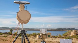 Hệ thống Drone Dome C-UAS do công ty Rafael phát triển. Ảnh minh họa: Jane's 360.