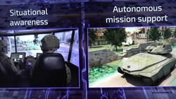 Xe tăng tương lai của Israel.