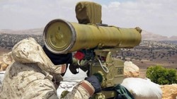 Binh sĩ quân đội Syria tiến hành cuộc tập kích hỏa lửa bằng tên lửa chống tăng ATGM. Ảnh minh họa South Front.