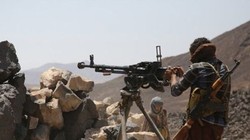 Chiến binh Houthi sử dụng súng máy hạng nặng DKSh tấn công Liên minh quân sự Ả rập Xê út ở Yemen. Ảnh minh họa South Front