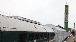 Tàu hỏa "tên lửa hạt nhân" Nga Molodets. Ảnh minh họa Russian Gazeta