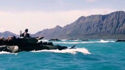 Lực lượng chủ lực của Lính thủy đánh bộ Mỹ đổ bộ đánh chiếm đảo. Ảnh Nzherald