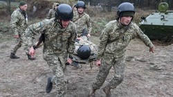 Binh sĩ Ukraine, thiệt mạng trên chiến trường Donbass trong cuộc đọ súng với dân quân Donetsk. Ảnh: Rusvesna.