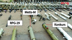 Một số vũ khí quân đội Syria thu giữ được ở Daraa. Ảnh minh họa South Front