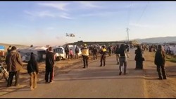 Trực thăng Thổ Nhĩ Kỳ cứu hộ binh sĩ bị thương và thiệt mạng ở trạm quan sát.