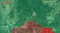 Bản đồ chiến sự miền bắc tỉnh Hama, Syria. Ảnh South Front