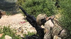 Các cố vấn quân sự, lính đánh thuê Nga của công ty quân sự tư nhân trên chiến trường Hama. Ảnh South Front