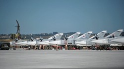 Căn cứ không quân Hmeimim của Nga ở Latakia. Ảnh minh họa Masdar News
