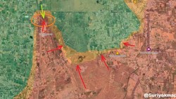 Các mũi tấn công của lực lượng Quân đội Quốc gia Libya LNA vào Tripoli. Ảnh bản đồ South Front