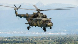 Trực thăng vận tải đa nhiệm Mi-8 AMTSh trên chiến trường Ukraine (Ảnh: Bộ Quốc phòng Nga.)