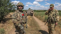 Quân đội Nga trên chiến trường Donetsk. Ảnh South Front