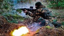 Binh sĩ Nga chiến đấu trên chiến trường Kherson. Ảnh ANNA News