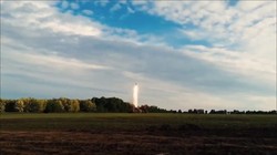 Quân đội Nga phóng tên lửa đạn đạo Iskander-M. Ảnh ANNA News 