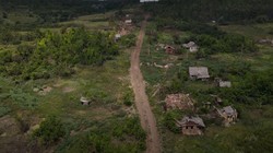 Lữ đoàn Kholodny Yar số 93 giành được quyền kiểm soát ngôi làng Dibrivne. Ảnh video Lữ đoàn cơ giới số 93.