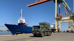 Tổ hợp tên lửa phòng không NASAMS, chuẩn bị viện trợ cho Ukraine. Ảnh mil.in.ua