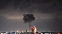 Không quân Israel không kích dải Gaza. Ảnh IDF