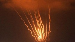 Nhóm Hồi giáo Palestine Thánh chiến phóng tên lửa. Ảnh South Front