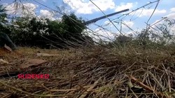 Pháo binh dân quân Donetsk tấn công chiến tuyến quân đội Ukraine trên hướng thành phố Avdeevka. Ảnh video phóng viên chiến trường Rudenko