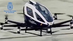 UAV EH216 EHang của Cảnh sát Tây Ban Nha. Ảnh Sky News