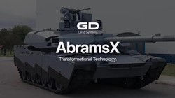 Phiên bản trình diễn công nghệ xe tăng thế hệ mới AbramsX. Ảnh Video General Dynamics Land Systems.