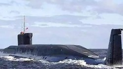Tàu ngầm năng lượng nguyên tử mang tên lửa đạn đạo Arihant của Hải quân Ấn Độ. Ảnh Naval News.