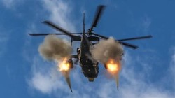 Trực thăng Ka-52 Nga tấn công. Ảnh RG
