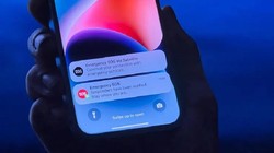 Dịch vụ nhắn tin khẩn cấp vệ tinh iPhone 14. Ảnh CNBC