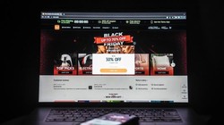 Trang web của Temu, hiển thị trên internet tại Hồng Kông ngày 3/11/ 2022. Ảnh: Bloomberg