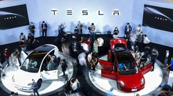 Tesla ra mắt mấu xe điện Model Y tại Bangkok, Thái Lan, ngày 7/12/2022. Ảnh Reuter