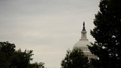 Mái vòm của Tòa nhà Quốc hội Mỹ ở Washington, ngày 21/6/2022. Ảnh REUTERS/Mary F. Calvert