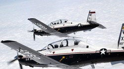 Máy bay huấn luyện T-6A Texan II không quân Mỹ. Ảnh Military.com.