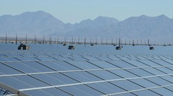 Trang trại điện mặt trời ở Mỹ. Ảnh Electrek