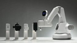 Cánh tay robot HUENIT với camera AI. Ảnh Engineering Interesting